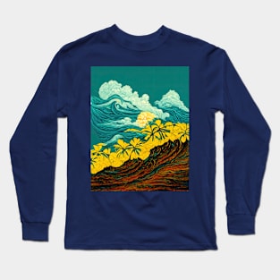 Illustrations inspired by Vincent van Gogh Long Sleeve T-Shirt